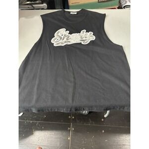 Vintage Y2K Shady Black L Sleeveless Shirt Authentic Shady Tag